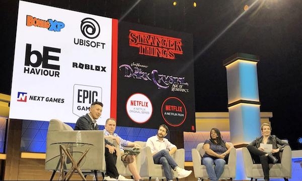 넷플릭스 E3 2019 이벤트. / 닛케이 갈무리