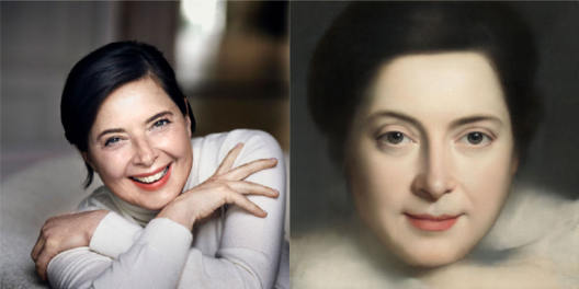 원본 사진(왼쪽)과 AI로 만든 초상화(오른쪽) 비교.  / AI Portraits Ars