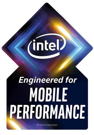 인텔 아테나 프로젝트 인증 노트북에 부착되는 ‘모바일 성능을 위한 엔지니어링(Engineered for Mobile Performance)’ 스티커. / 인텔 제공