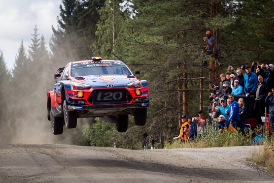  2019 월드 랠리 챔피언십(이하 WRC)에서 현대 월드랠리팀이 제조사 부문 시즌 우승을 차지했다. / 현대자동차 제공