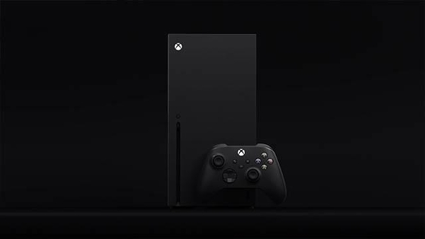 마이크로소프트가 더 게임 어워드에서 처음 공개한 차세대 가정용게임기 ‘Xbox Series X’./영상 갈무리
