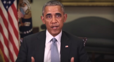 GAN 기술로 만든 ‘가짜’ 오바마 대통령 영상 중 일부. / extremetech 갈무리