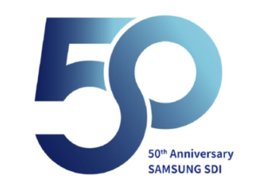 삼성SDI 창립 50주년 기념 엠블럼 / 삼성SDI 제공