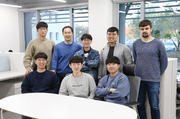 김상현 교수(왼쪽 위에서 두번째) 연구팀./ 카이스트 제공