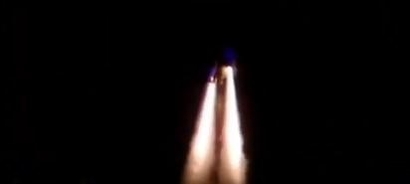 천리안 2B호를 실은 아리안 발사체의 발사 직후 모습./자료 한국항공우주연구원 영상 갈무리