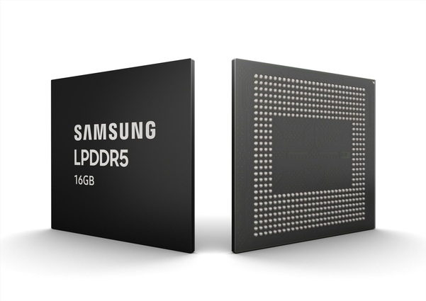 삼성전자 16GB LPDDR5 모바일 D램 / 삼성전자 제공