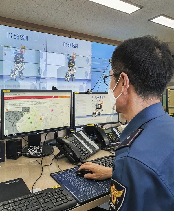 경찰청은 SK텔레콤의 공간 분석 데이터로 코로나19 확산 방지와 주민 안전에 활용한다. / SK텔레콤 제공