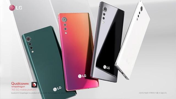 LG전자 공식 유튜브에서 공개한 신형 스마트폰 ‘LG벨벳’은 4종 색상을 준비했다./LG전자