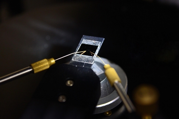  KIST가 개발한 초저전력 차세대 자성메모리 반도체 소자 사진 / KIST