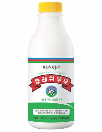 파스퇴르우유 930㎖ 레트로 패키지 / 롯데푸드