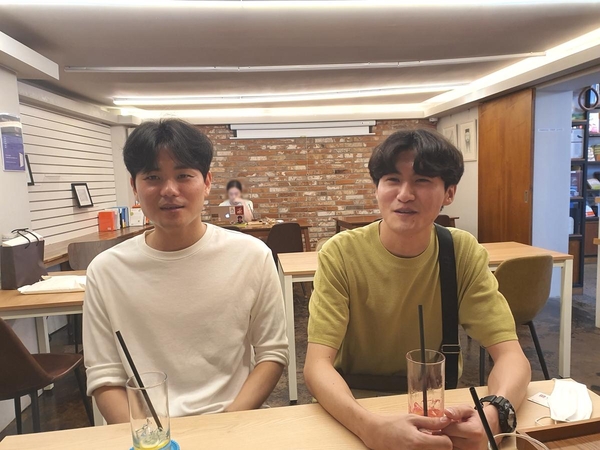 안겨레 대표(왼쪽), 고용성 대표 / 오시영 기자
