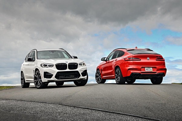 (왼쪽부터 BMW 뉴 X3 M 및 뉴 X4 M / BMW코리아