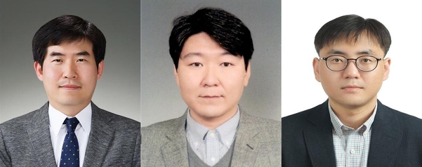 (왼쪽부터)이상민 차세대전지연구센터장·박민식 경희대 교수·이종원 DGIST 교수 / 한국전기연구원
