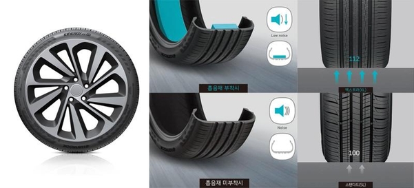 한국타이어에서 생산하는 전기차 전용 타이어와 주요 적용기술 / 한국타이어