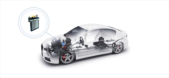 우리산업에서 테슬라·BMW 등에 공급하는 전기차용 고전압 PTC히터 / 우리산업