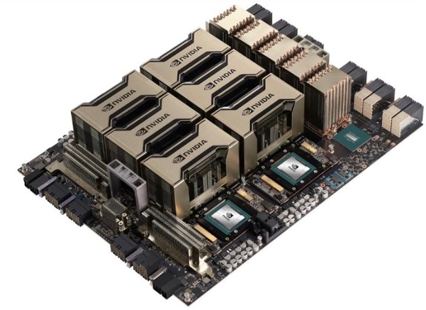 HPE GPU 서버에 탑재되는 엔비디아 A100 텐서코어 GPU 기반 ‘DGX 시스템’ / 엔비디아