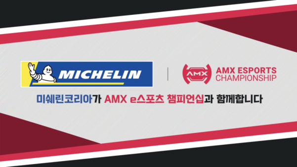 미쉐린코리아가 후원하는 e모터스포츠 대회인 AMX e스포츠 챔피언십 / 미쉐린 코리아