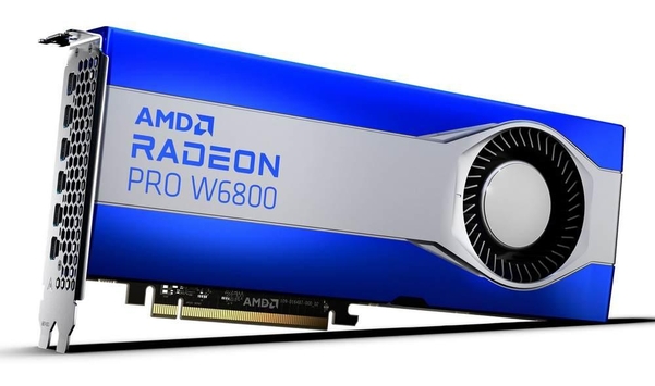 AMD 라데온 PRO W6800 워크스테이션용 그래픽카드 / AMD