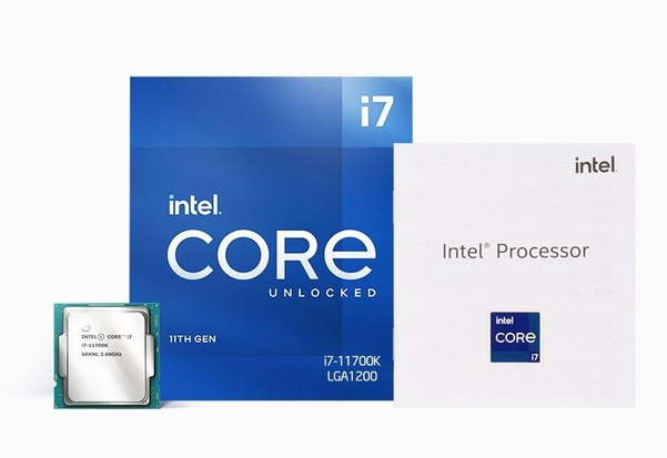 게이밍PC용으로 가장 추천하는 인텔 11세대 프로세서는 ‘코어 i7-11700K’ 모델이다. / 인텔