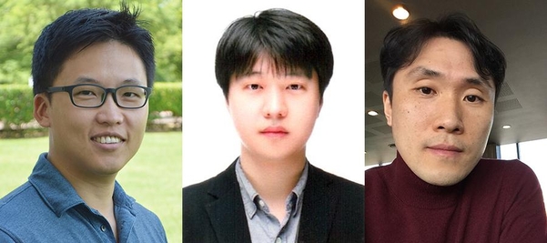 (왼쪽부터) 황인석 POSTEC 교수, 강범수 KAIST 박사과정, 강승우 한국기술교육대 교수 / 공동연구팀