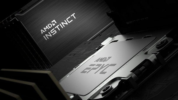 AMD 에픽 프로세서와 인스팅트 액셀러레이터 GPU 가속기 / AMD