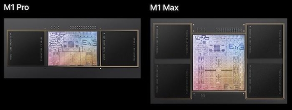 M1 프로와 M1 맥스 프로세서 / 애플