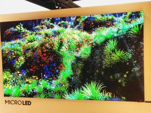 더현대서울 삼성전자 플래그십 매장에 전시된 110인치 마이크로 LED TV / IT조선 DB