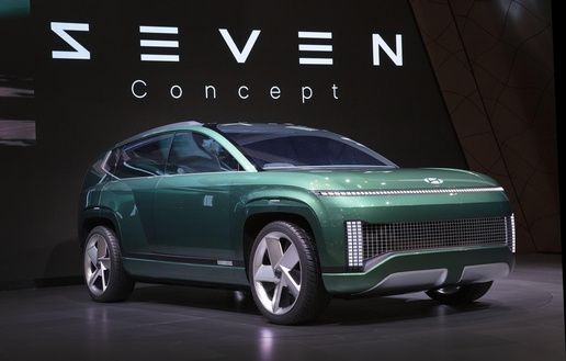 LA 오토쇼에서 공개된 현대차 전기 SUV 컨셉트카 세븐 / 현대자동차