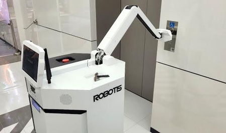 호텔 서비스 로봇 ‘집개미' / 로보티즈