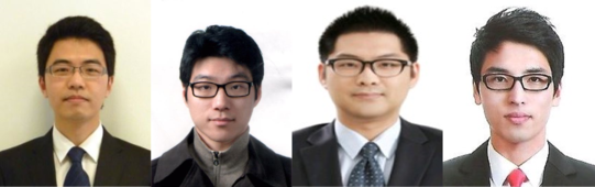 왼쪽부터 박성범·김경륜·소재민·심우철 상무. 이들은 삼성전자 2022 정기 임원인사를 통해 30대 신임 상무로 승진했다. / 삼성전자