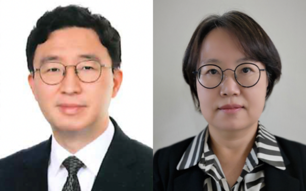 변웅재 신임 위원장(왼쪽)과 배삼희 신임 상임위원 / 한국소비자원