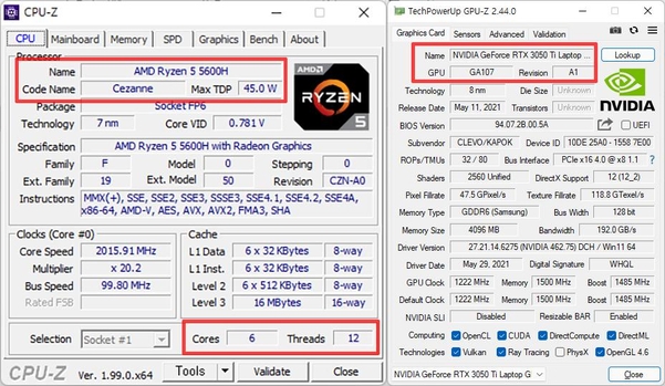 AMD의 최신 라이젠 프로세서와 지포스 RTX 3050 Ti 그래픽카드를 탑재, 가격 대비 준수한 퍼포먼스를 제공한다. / 최용석 기자