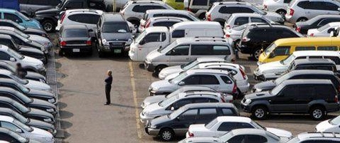 서울 소재 중고차 매매단지 / 조선DB