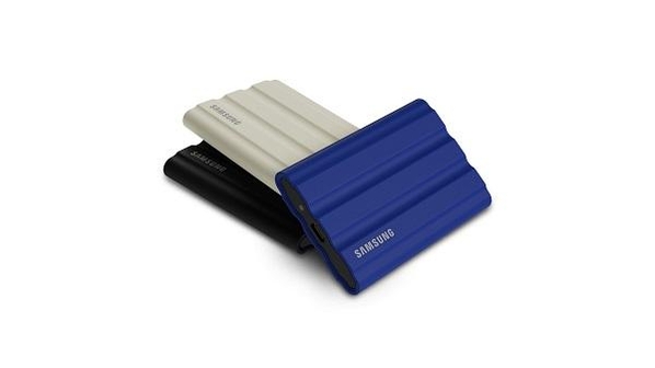 삼성전자 휴대용 SSD 'T7 실드'  / 삼성전자