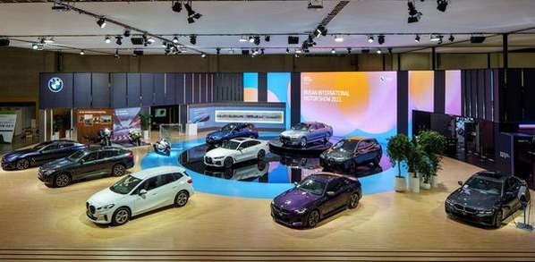 BMW ‘2022 부산국제모터쇼’ 부스. / BMW코리아
