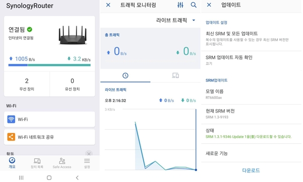 [리뷰] 다중 동시 접속도 '거뜬' 와이파이6 유무선공유기 ‘시놀로지 RT6600AX’