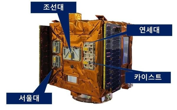  누리호(KSLV-II) 성능검증위성의 큐브위성 / 한국항공우주연구원