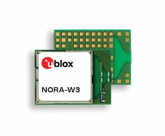 유블럭스의 새로운 NORA-W3 모듈 / 유블럭스