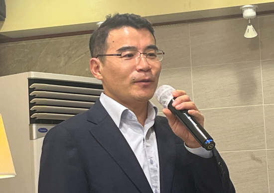 김정삼 과학기술정보통신부 국장이 신속확인제에 대해 설명하고 있는 모습 / 이유정 기자