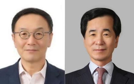 (왼쪽부터) 이건호 금융혁신연구회 대표, 박세춘 법무법인 화우 상임고문. / 토스뱅크