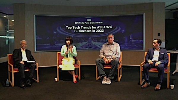 IBM과 IDC가 함께 2023년 아시아태평양 지역 비즈니스 테크 트렌드를 전망했다 /브리핑 갈무리