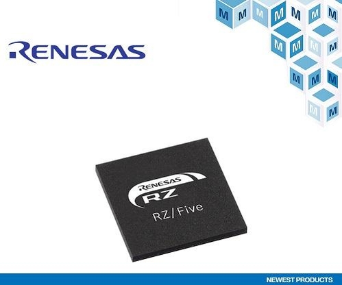 르네사스 일렉트로닉스(Renesas Electronics)의 RZ/Five-RISC-V / 마우저
