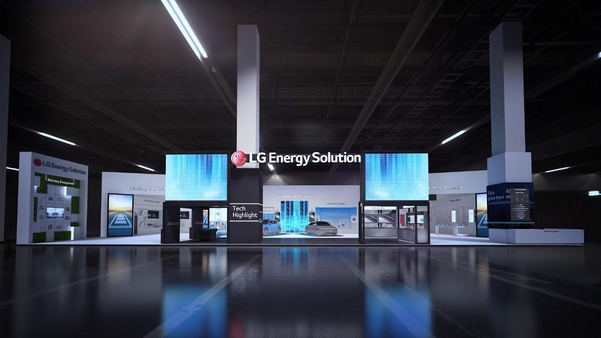 LG에너지솔루션 인터배터리 2023 부스 조감도 / LG에너지솔루션