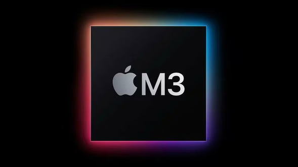 애플이 자체 개발한 프로세서인 M시리즈의 3세대 ‘M3’ 예상 이미지. / 레베그너스 트위터