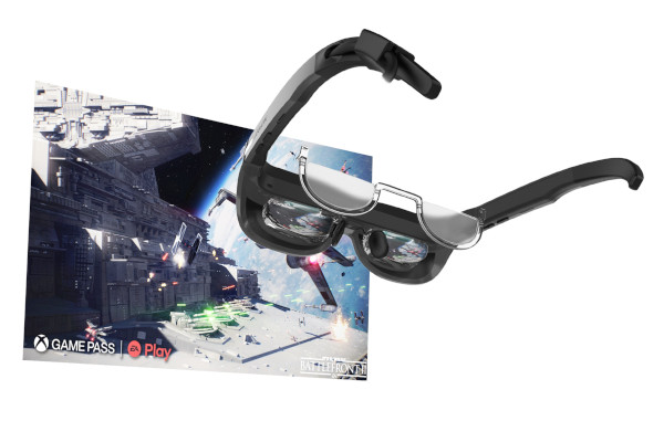 레노버의 웨어러블 기기 '리전 글래스' / 레노버