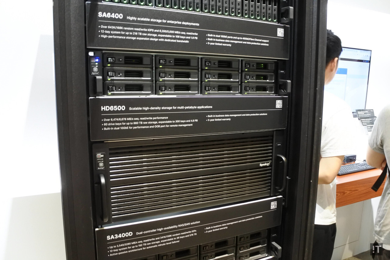 이제 ‘페타바이트’ 규모도 스토리지 한 대로도 충분히 사용 가능하다 / 권용만 기자