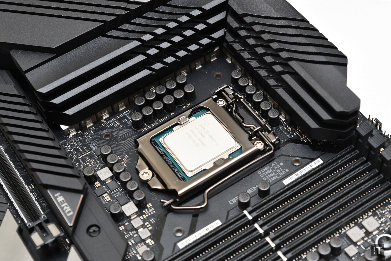 데스크톱용 11세대 코어 프로세서는 눈여겨볼 만한 흥미로운 부분이 있었다. / 권용만 기자