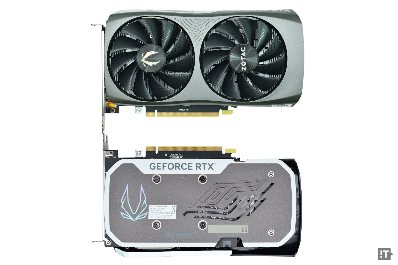 조텍 게이밍 지포스 RTX 4060 트윈엣지 OC D6 8GB / 권용만 기자