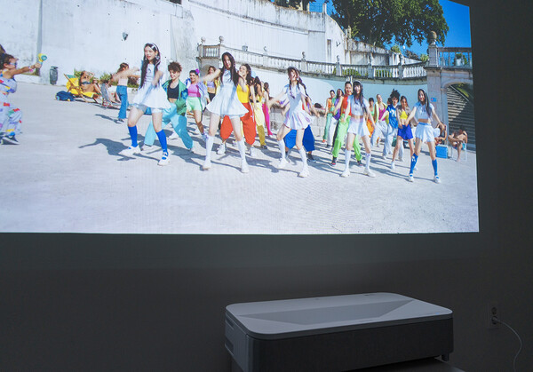 3LCD 방식은 넓은 색상 영역을 보여준다. / 조상록 기자