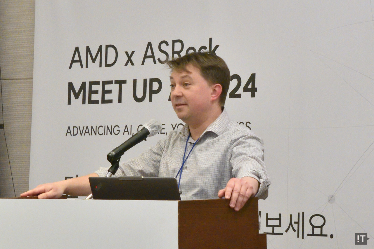 아담 코작 AMD GPU 마케팅 세일즈 매니저 / 권용만 기자